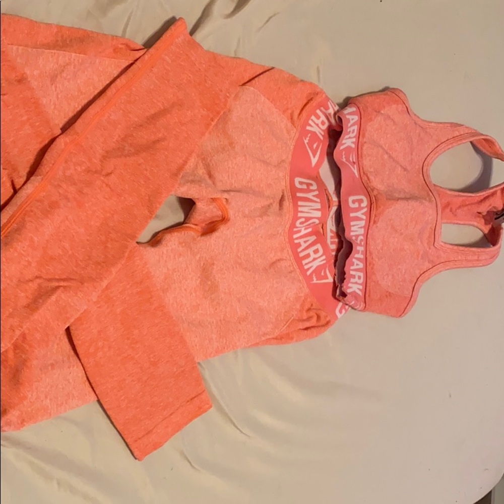 GymShark Pink/Coral set